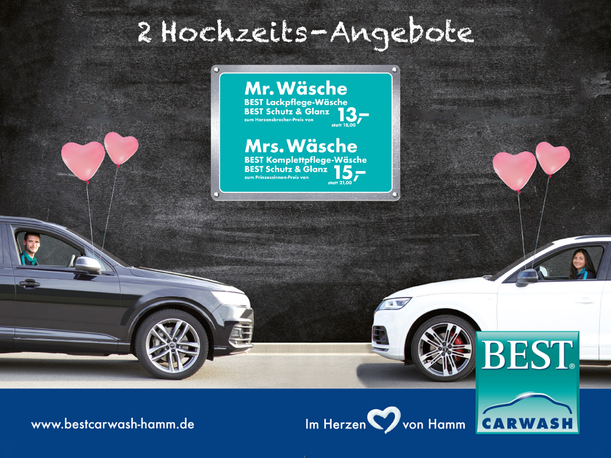 WeddingWeek BEST CARWASH Hamm