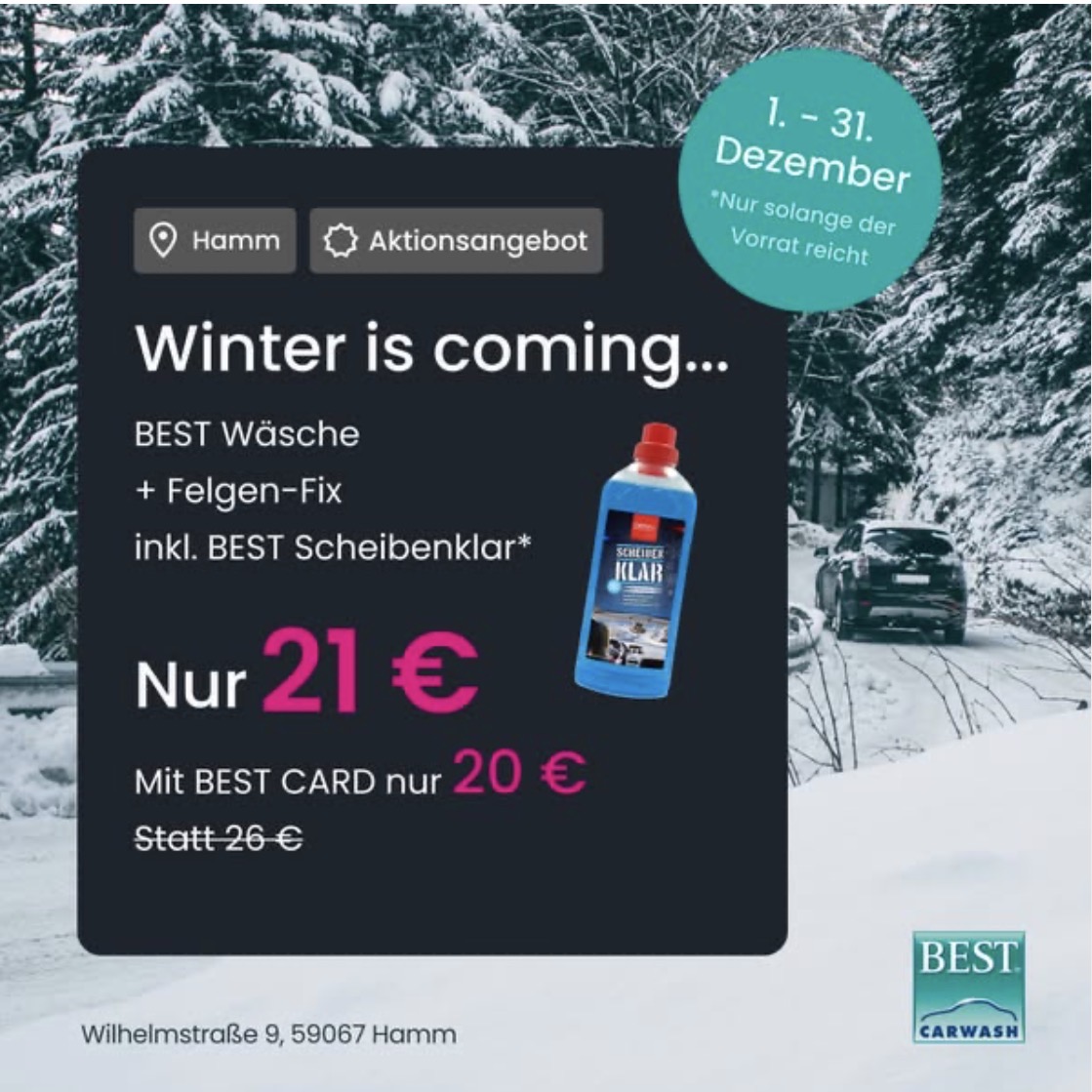 Winter is comming AKTION 2025